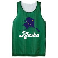 Alaska State The Last Frontier Alaska Home Mesh Reversible Basketball Jersey Tank