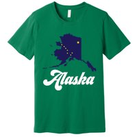 Alaska State The Last Frontier Alaska Home Premium T-Shirt