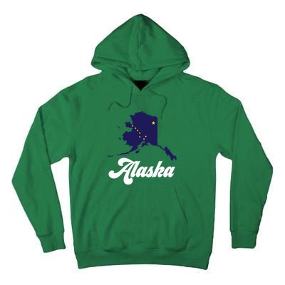 Alaska State The Last Frontier Alaska Home Tall Hoodie