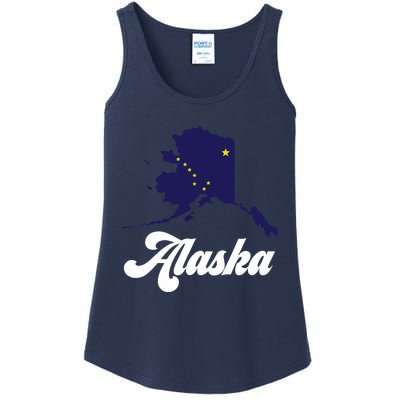 Alaska State The Last Frontier Alaska Home Ladies Essential Tank