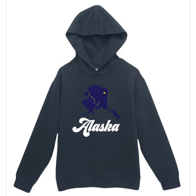 Alaska State The Last Frontier Alaska Home Urban Pullover Hoodie