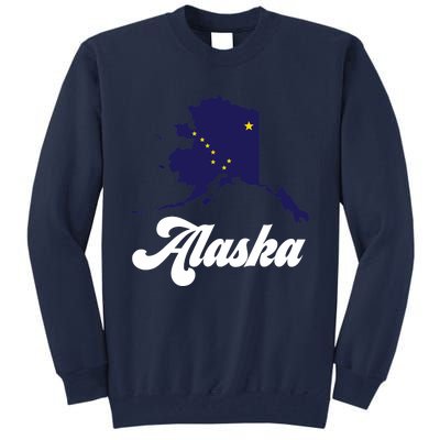 Alaska State The Last Frontier Alaska Home Tall Sweatshirt