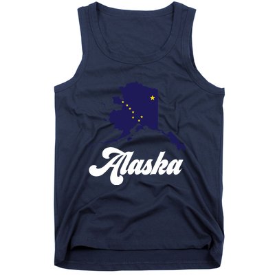 Alaska State The Last Frontier Alaska Home Tank Top