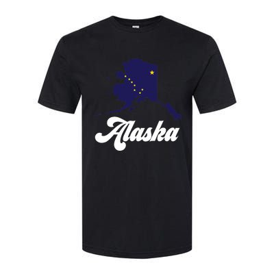 Alaska State The Last Frontier Alaska Home Softstyle CVC T-Shirt