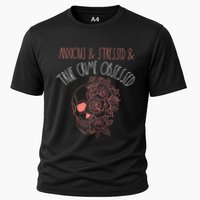 Anxious Stressed True Crime Obsessed Murder Shows Podcast Cooling Performance Crew T-Shirt