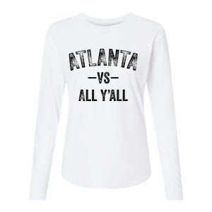 All Sport Trends Atlanta Vs All YAll Womens Cotton Relaxed Long Sleeve T-Shirt