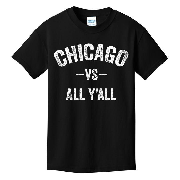 All Sport Trends Chicago Vs All YAll Kids T-Shirt