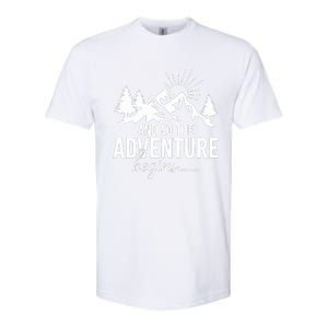 And So The Adventure Begins Camping Road Trip Softstyle CVC T-Shirt