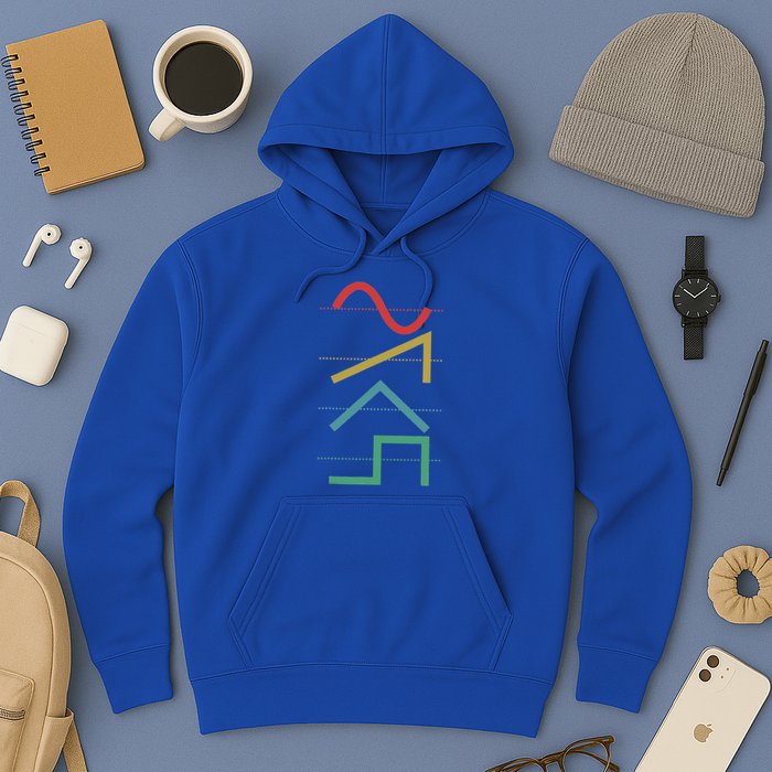 Analog Synthesizer Techno Waveform Synth Nerd Hoodie