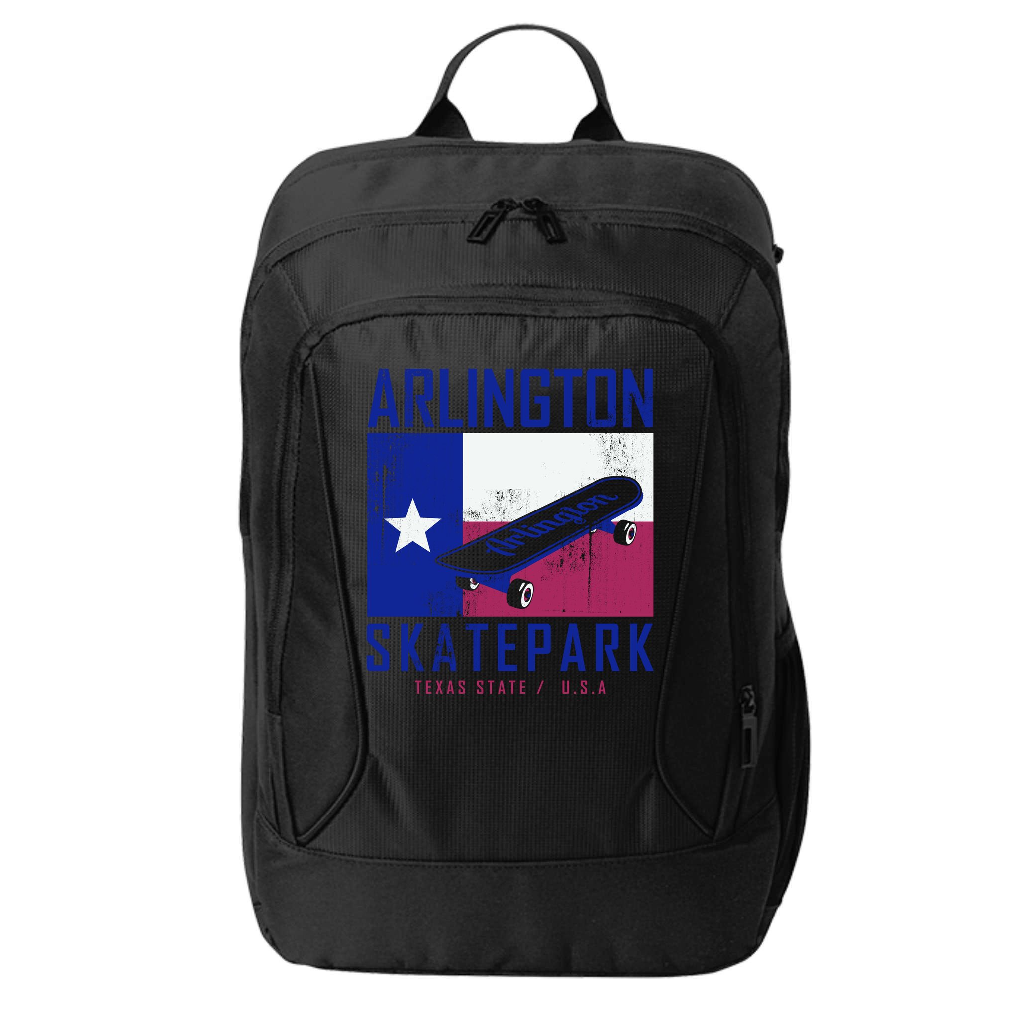 Arlington Skatepark Texas City Backpack