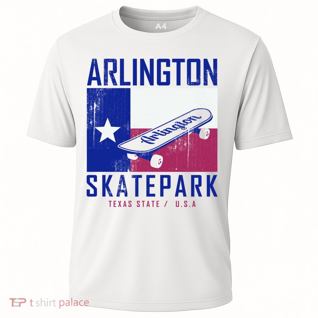 Arlington Skatepark Texas Performance Shirt