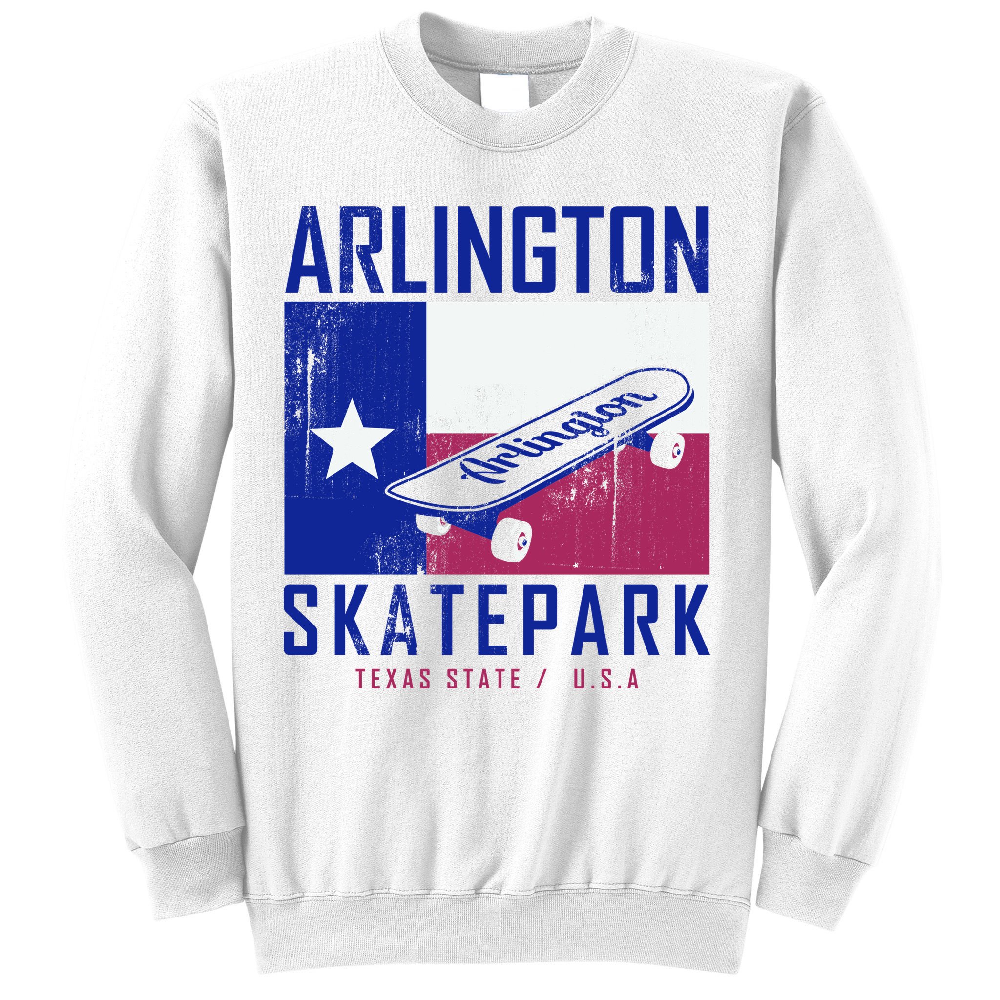 Arlington Skatepark Texas Sweatshirt