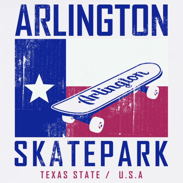 Arlington Skatepark Texas Button