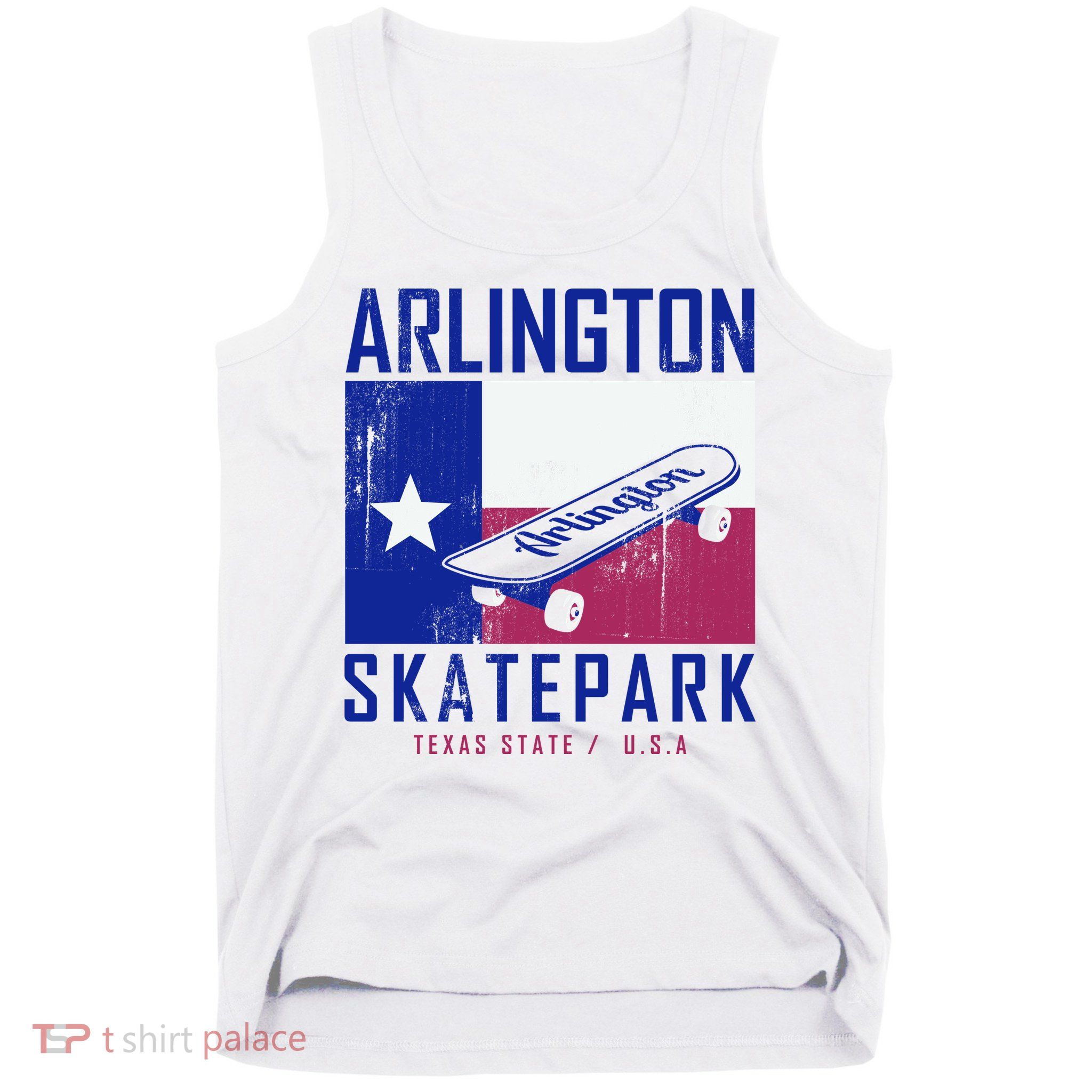 Arlington Skatepark Texas Tank Top