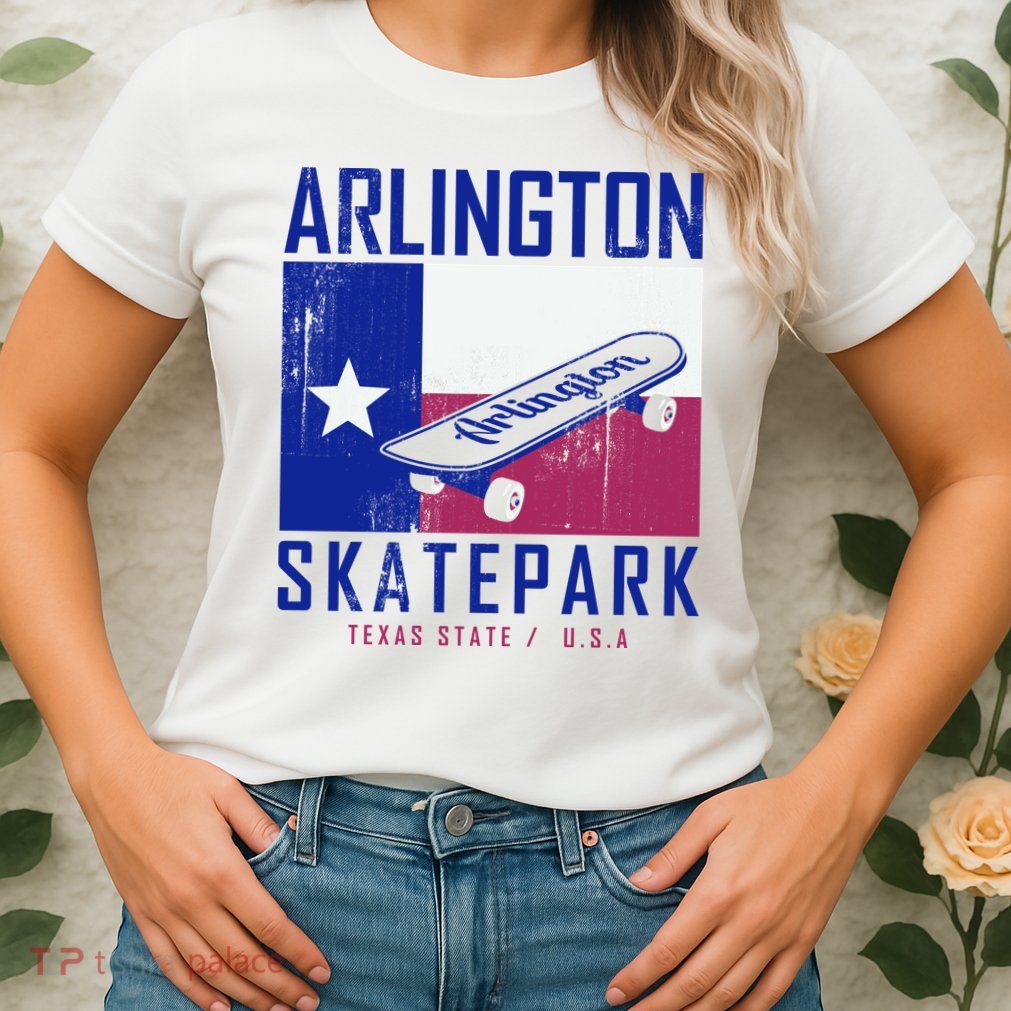 Arlington Skatepark Texas Womens T-Shirt