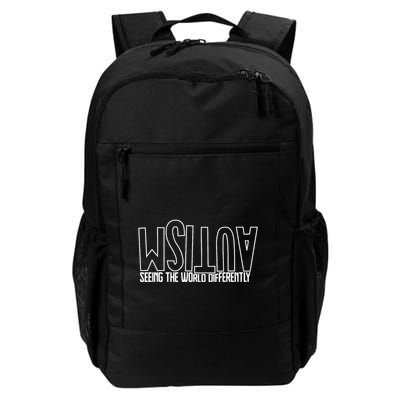 Autism Seeing The World Differently Awareness Backpack