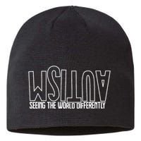 Autism Seeing The World Differently Awareness Sustainable Beanie