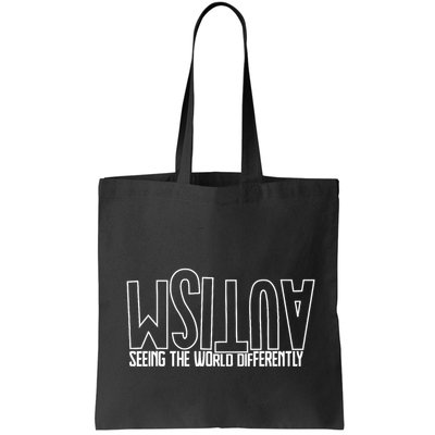 Autism Seeing The World Differently Awareness Bag
