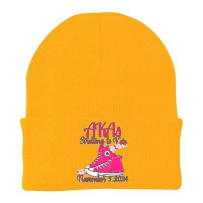 Akas Strolling To Vote Knit Cap Winter Beanie