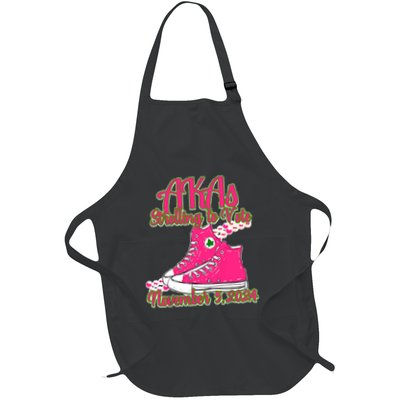 Akas Strolling To Vote Full-Length Apron With Pockets