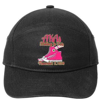 Akas Strolling To Vote 7-Panel Snapback Hat