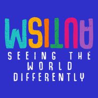Autism Seeing The World Differently Support Autism Awareness Gift 16 in Basic Backpack