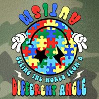 Autism Seeing The World Differently Groovy Smile Face Puzzle Great Gift Legacy Tie Dye Trucker Hat