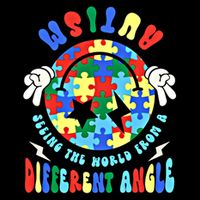 Autism Seeing The World Differently Groovy Smile Face Puzzle Great Gift Sustainable Bucket Hat
