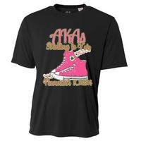 Akas Strolling To Vote November 5 2024 Chucks And Pearls Cooling Performance Crew T-Shirt