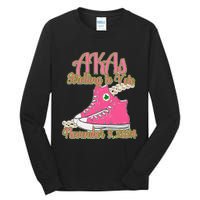 Akas Strolling To Vote November 5 2024 Chucks And Pearls Tall Long Sleeve T-Shirt