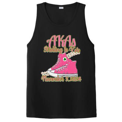 Akas Strolling To Vote November 5 2024 Chucks And Pearls PosiCharge Competitor Tank