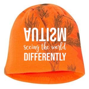 Autism Seeing The World Differently Kati - Camo Knit Beanie