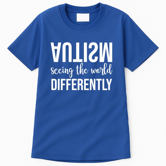 Autism Seeing The World Differently Tall T-Shirt