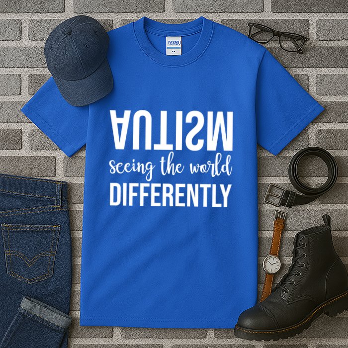 Autism Seeing The World Differently Tall T-Shirt