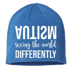 Autism Seeing The World Differently Sustainable Beanie