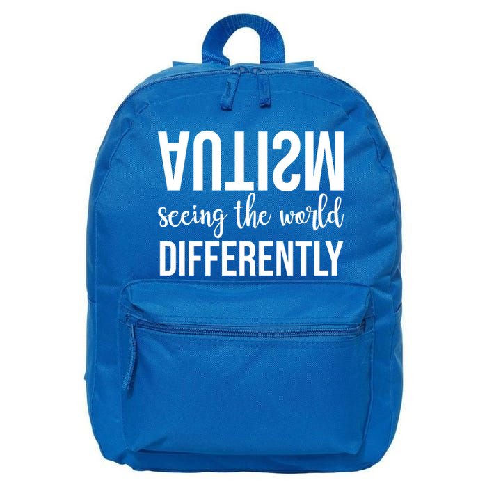 Autism Seeing The World Differently 16 in Basic Backpack