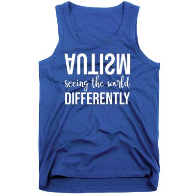 Autism Seeing The World Differently Tank Top