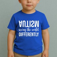 Autism Seeing The World Differently Toddler T-Shirt