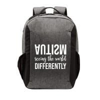 Autism Seeing The World Differently Vector Backpack