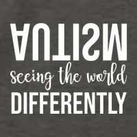 Autism Seeing The World Differently Vector Backpack