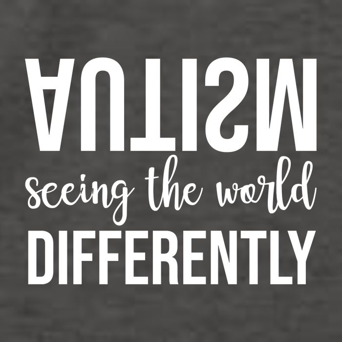 Autism Seeing The World Differently Vector Backpack