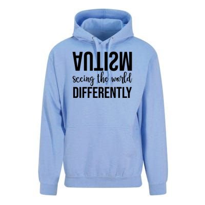 Autism Seeing The World Differently Unisex Surf Hoodie