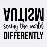Autism Seeing The World Differently Garment-Dyed Sweatshirt
