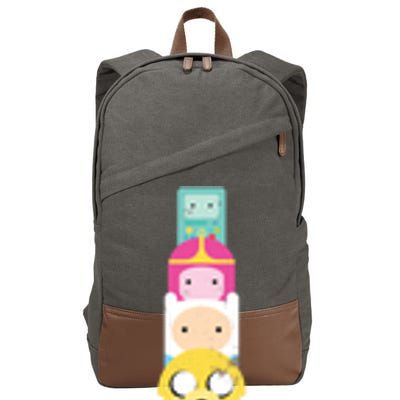 Adventure Stack Time! Cotton Canvas Backpack