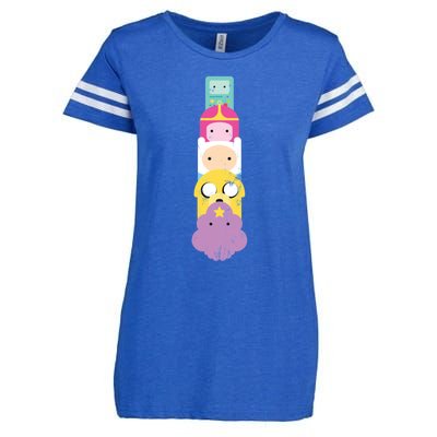 Adventure Stack Time! Enza Ladies Jersey Football T-Shirt