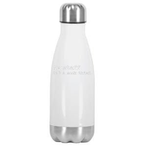 A Sock Thief American Staffordshire Terrier Dog Stainless Steel Insulated Water Bottle