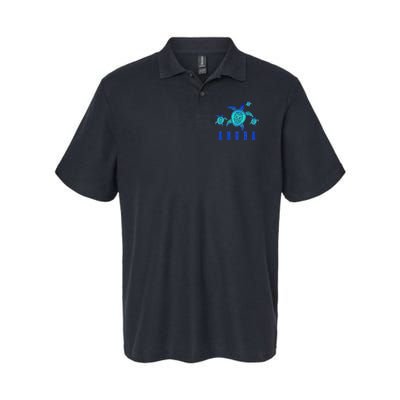 Aruba Sea Turtle Tribal Pattern Scuba Diving Diver Aruba Polo