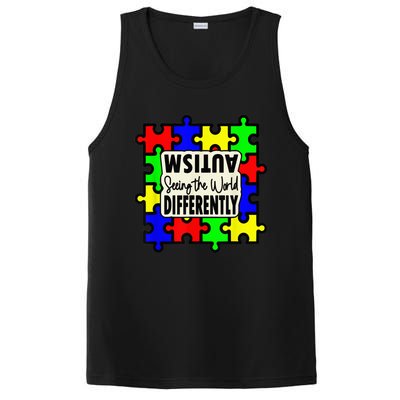 Autism Seeing the World Differently  Child PosiCharge Competitor Tank