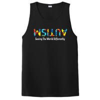 Autism Seeing The World Differently Upside Autism Awareness PosiCharge Competitor Tank