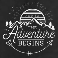 And So The Adventure Begins Adventure Camping Adult Drive Performance Visor